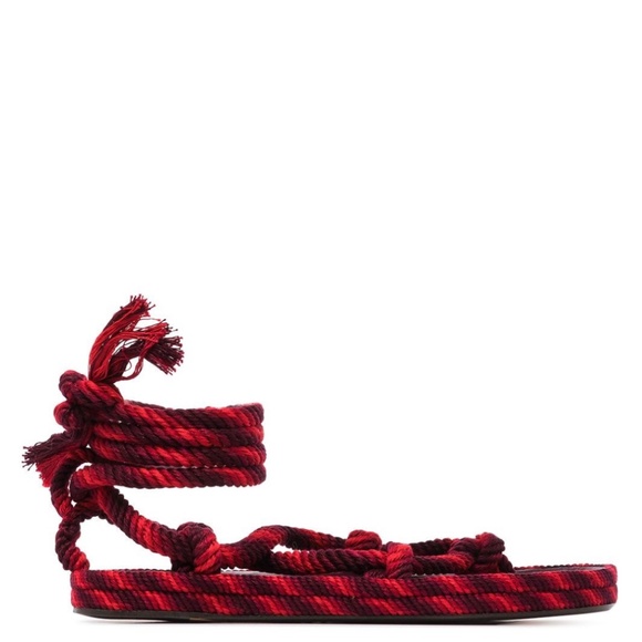 Size 37 Unworn this season Isabel Marant Erol braided sandals - Picture 1 of 3